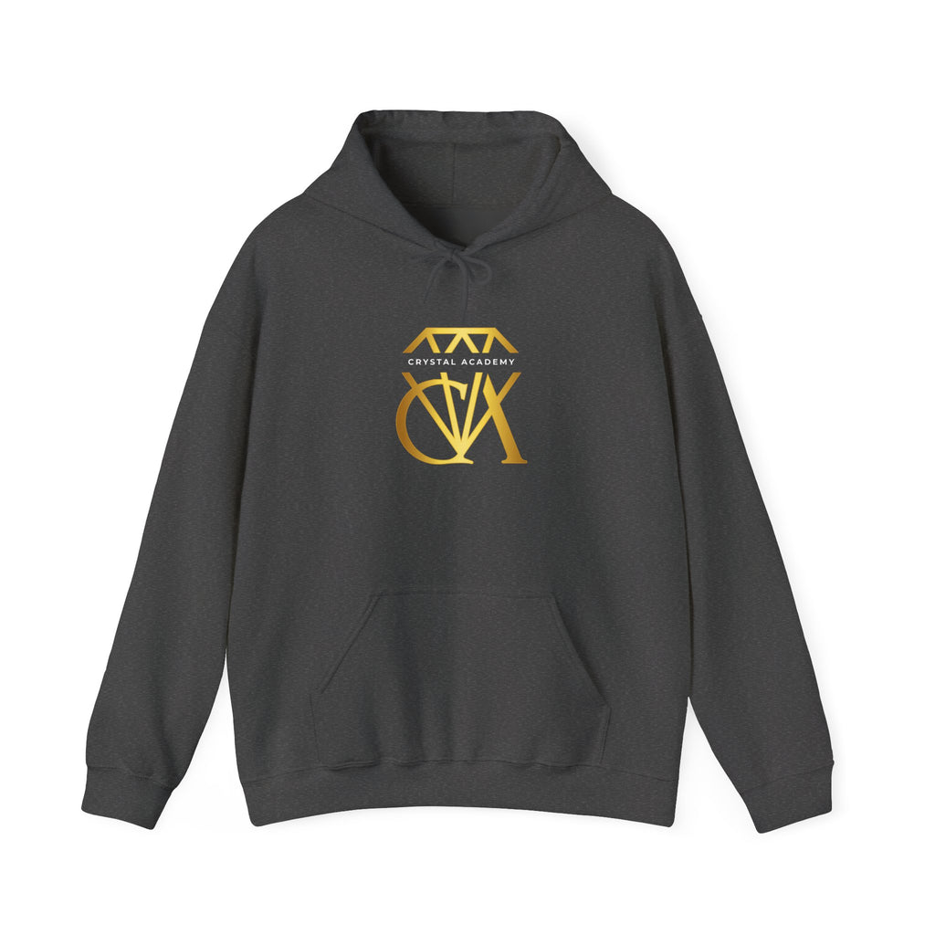 Crystal Academy Unisex Hooded Sweatshirt - Soft, Stylish & Versatile